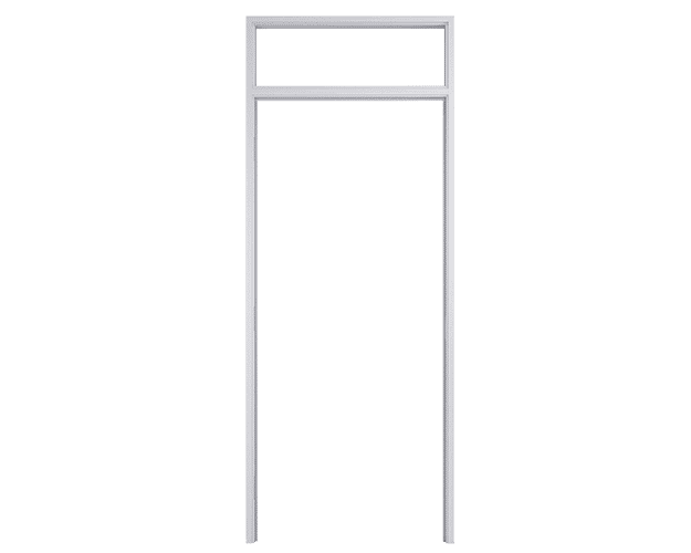 Interior Aluminum Door Frame - Transom