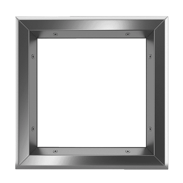 Slim Vision Lite - Stainless Steel Window Frame for Doors