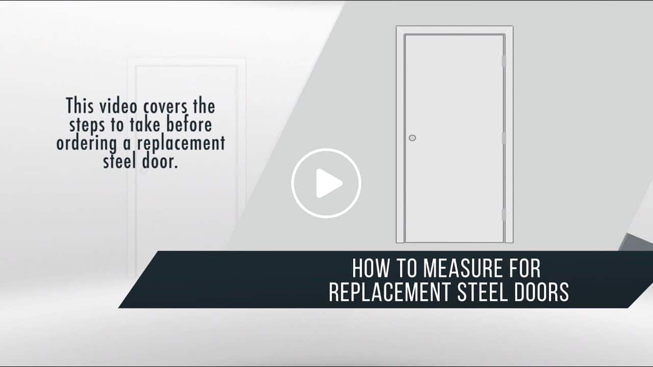 How To Measure for Replacement Doors